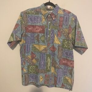 Vintage Reyn Spooner Hawaiian shirt XL resortwear vacation golf casual classic